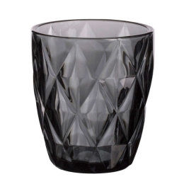 Ποτήρι Ουίσκι Kare 52.704.51 260ml Smoke Cryspo Trio Γυαλί