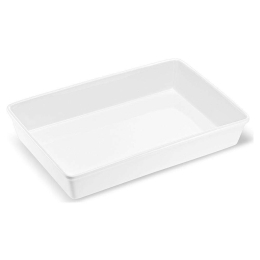 Πυρίμαχο Σκεύος Ορθογώνιο 26.000.79 41x26x7cm White Cryspo Trio Πορσελάνη