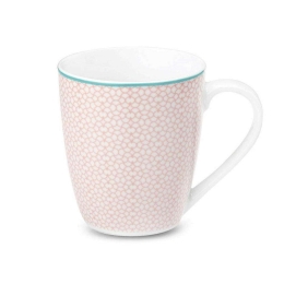 Κούπα Siena 25.945.20 360ml Pink-Green Cryspo Trio Πορσελάνη