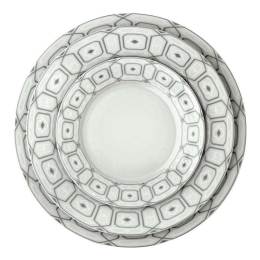 Σερβίτσιο Πιάτα Φαγητού Ovvio (Σετ 20Τμχ) 25.627.40 White-Grey Cryspo Trio 20 τμχ Πορσελάνη