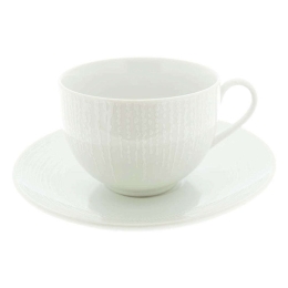 Φλυτζάνι Καφέ Με Πιατάκι Dream 25.462.17 100ml White Cryspo Trio Πορσελάνη