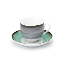Φλυτζάνι Καφέ Με Πιατάκι Fantastic 25.431.17 100ml Multi Cryspo Trio Πορσελάνη