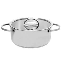 Κατσαρόλα Βαθιά Superior 60.000.20 Φ20x11,5cm 3,5Lt Inox Cryspo Trio 20cm Ανοξείδωτο Ατσάλι