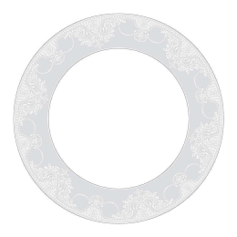 Πιάτο Ρηχό Deco Classico 24.480.01 Φ27cm Beige Cryspo Trio Πορσελάνη
