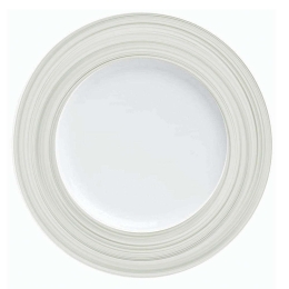 Πιάτο Ρηχό Pinelies 24.471.01 Φ27cm Beige Cryspo Trio Πορσελάνη