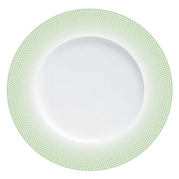 Σερβίτσιο Πιάτα Φαγητού Bonito (Σετ 72Τμχ) 24.452.30 Green Cryspo Trio 72 τμχ Πορσελάνη