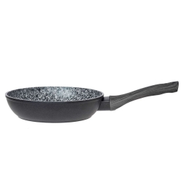 Τηγάνι Αντικολλητικό Granite 70.030.26 Φ26cm Black Cryspo Trio 26cm Αλουμίνιο