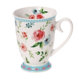 Κούπα Primavera 28.098.25 330ml Blue-Multi Cryspo Trio Πορσελάνη