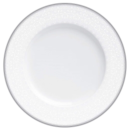 Πιάτο Ρηχό Dalia 43.8360.01 Φ27cm White-Multi Cryspo Trio Πορσελάνη