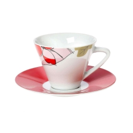 Φλυτζάνι Καφέ Emotion 25.003.17 100ml Multi Cryspo Trio Πορσελάνη