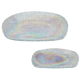 Σετ Πάστας Με Πιατέλα Goya Iris (Σετ 7Τμχ) 80.586.35 Clear-Multi Cryspo Trio 7 τμχ Γυαλί