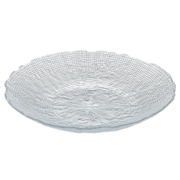 Φρουτιέρα Kanvas 80.260.06 Φ33cm Clear Cryspo Trio Γυαλί