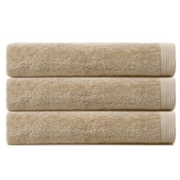 Πετσέτα 02.101.02 Beige Cryspo Trio Προσώπου 50x90cm 100% Βαμβάκι