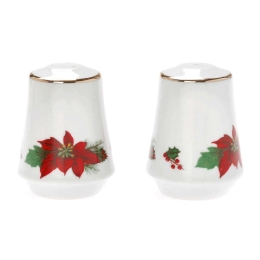 Αλατοπίπερο Poinsettia (Σετ 2Τμχ) 06.241.94 Multi Cryspo Trio