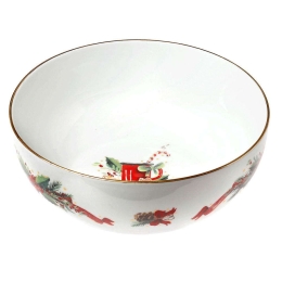 Μπωλ Σερβιρίσματος Christmas Magic 06.240.12 23x8,5cm Multi Cryspo Trio