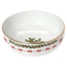 Μπωλ Σερβιρίσματος Noel 06.243.121 21x7,5cm Multi Cryspo Trio