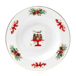 Πιάτο Βαθύ Christmas Magic 06.240.02 Φ22cm Multi Cryspo Trio