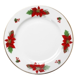 Πιάτο Γλυκού Poinsettia 06.241.04 Φ16cm Multi Cryspo Trio