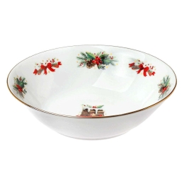 Σαλατιέρα Christmas Magic 06.240.11 Φ23cm Multi Cryspo Trio