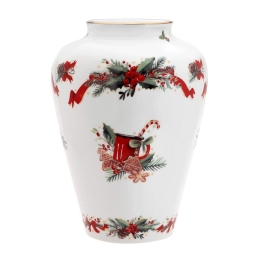 Βάζο Christmas Magic 06.240.95 24cm Multi Cryspo Trio