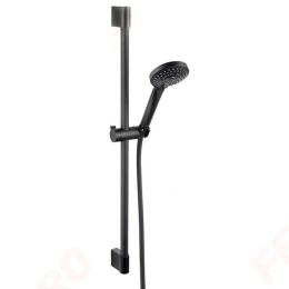 Βάση Τηλεφώνου Ντους Horn N370BL-B Black Ferro Ορείχαλκος