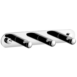 Άγκιστρο Μπάνιου Τριπλό Grace AC35 Chrome Ferro Ορείχαλκος