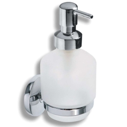 Δοχείο Κρεμοσάπουνου Metalia 6150.0 Γυάλινο Chrome Ferro Ορείχαλκος,Γυαλί