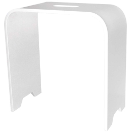 Κάθισμα Ντους Επιφάνειας Solid ELOISE-SEAT 40x38x21cm White Karag PVC