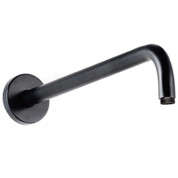 Βραχίονας Παροχής Νερού CFT206A 40cm Black Mat Karag Ορείχαλκος