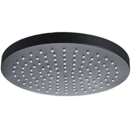 Κεφαλή Ντους KR-SH1 Ø20cm Black Mat Praxis Ορείχαλκος