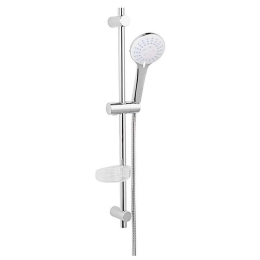 Κολώνα Ντους Με Ράφι Και Τηλέφωνο Nessa N350B Chrome Ferro Ορείχαλκος
