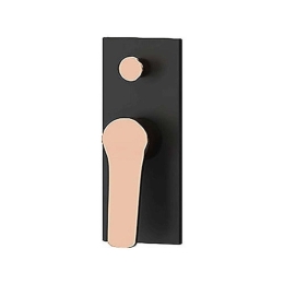 Μίκτης Ντους 2 Εξόδων Andare WNX248A73PA-RG Black-Rose Gold Karag Ορείχαλκος