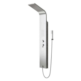 Στήλη Υδρομασάζ Elea N9901 165x18cm Inox Karag Ανοξείδωτο Ατσάλι