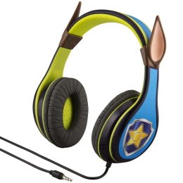 Ακουστικά Ενσύρματα Για Παιδιά Paw Patrol PW-140CH Με Ασφαλή Μέγιστη Ένταση Ήχου Blue-Yellow eKids
