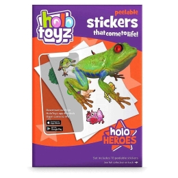 Αυτοκόλλητα Τοίχου Holo Heroes (Σετ 10Τμχ) HTST100HoloHeros Multi HoloToyz