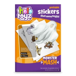 Αυτοκόλλητα Τοίχου Monster Mash (Σετ 10Τμχ) HTST100MonsterMash Multi HoloToyz