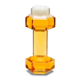 Ποτήρι Μπύρας Dumbbell 89606 600ml Clear The Source Γυαλί