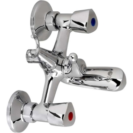 Μπαταρία Μπάνιου Star 05-7000 Πλήρης Chrome Gloria Μέταλλο