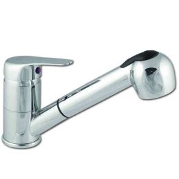 Μπαταρία Κουζίνας Diamante Novita 23-1066 Με Σπιράλ Chrome Gloria Μέταλλο
