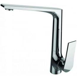 Μπαταρία Κουζίνας Galaxy 42-9106 Αναμεικτική Chrome Gloria Μέταλλο