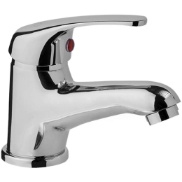 Μπαταρία Νιπτήρος Korona 13-1037 Πλήρης Chrome Gloria Μέταλλο