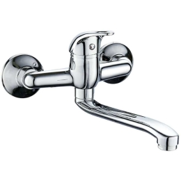 Μπαταρία Κουζίνας Korona 13-6012 Εντοιχισμού Chrome Gloria Μέταλλο