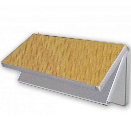 Πάγκος Ανακλινόμενος Manual Table Service 17-8058 80x58cm Silver-Brown Gloria Μέταλλο