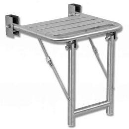 Κάθισμα Ντουζ Σπαστό ΑΜΕΑ Τιτάν 23-2803 40x45x45cm Inox Gloria Ανοξείδωτο Ατσάλι