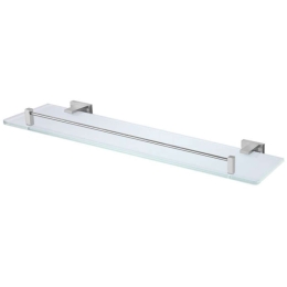 Ραφιέρα Μπάνιου Εταζέρα Siluetta 43-0075 53x12,5x4cm Clear Gloria Γυαλί