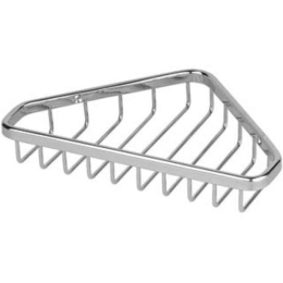 Σπογγοθήκη Triangle 03-0033 Γωνιακή 23x17x5cm Chrome Gloria Ορείχαλκος