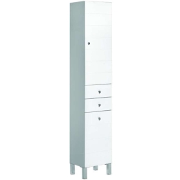 Στήλη Μπάνιου Colona Alma 77-3530 I 35x30x185cm White Gloria Mdf