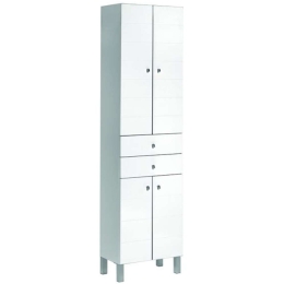 Στήλη Μπάνιου Colona Alma 77-5030 II 50x30x185cm White Gloria Mdf