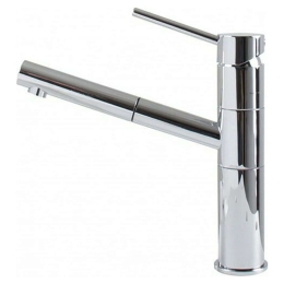 Μπαταρία Κουζίνας Με Αποσπώμενο Ντους Reno Chrome Elleci Μέταλλο,Ρητίνη