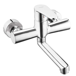 Μπαταρία Νιπτήρος Εντοιχισμού Algeo BAG3 Chrome Ferro Μέταλλο